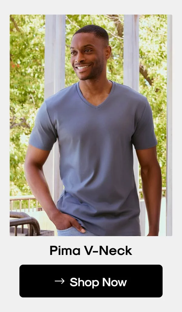 Pima V-Neck