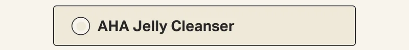 AHA Jelly Cleanser