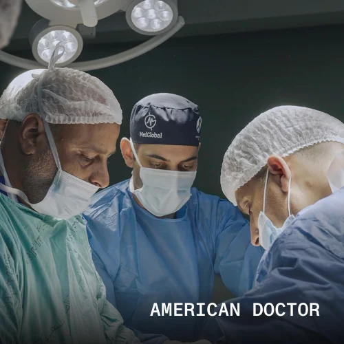 Still from the film, "American Doctor."