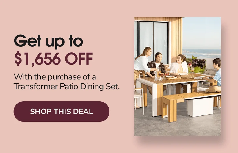 Transformer Patio Dining Set Deals