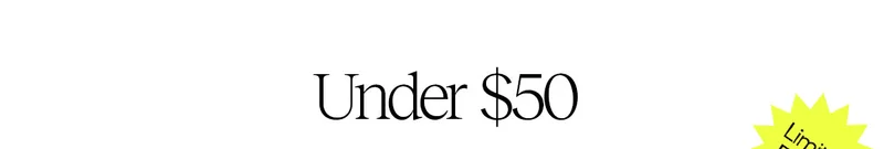 Under $50