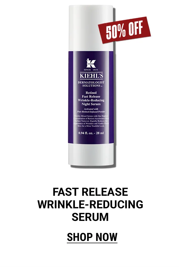 Fast Realease Wrinkle Reducing Serum
