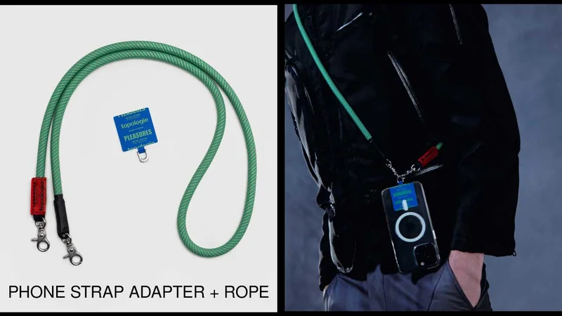 TOPOLOGIE PHONE STRAP ADAPTER + ROPE
