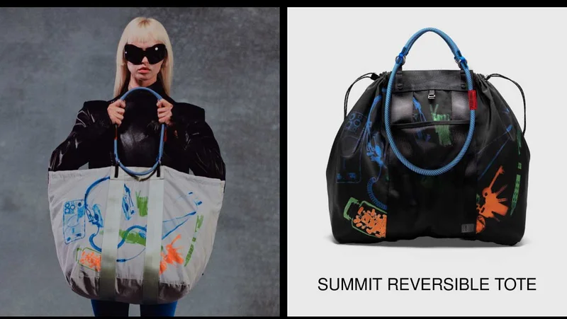 TOPOLOGIE SUMMIT REVERSIBLE TOTE