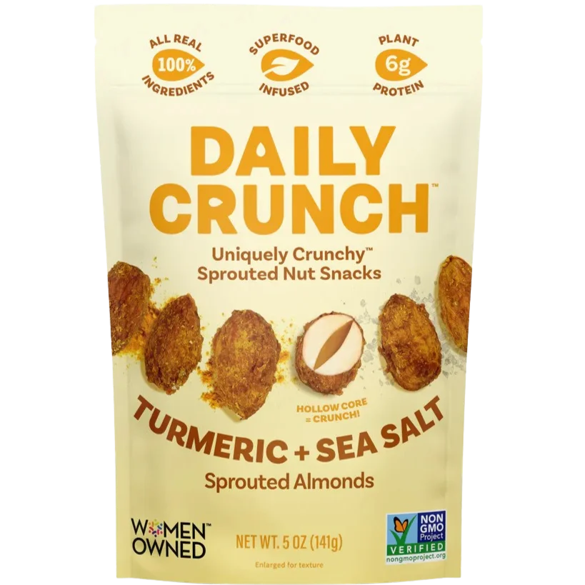Image of Daily Crunch Turmeric + Sea Salt Sprouted Almonds
