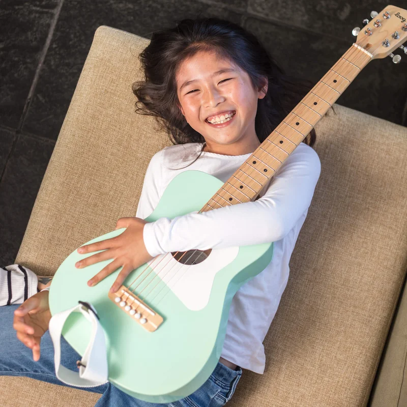 loog pro 6 acoustic green