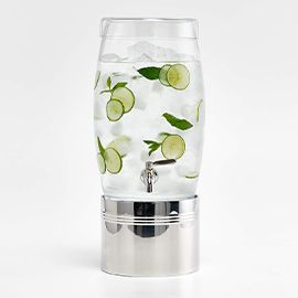 Easton Stainless Steel Beverage Dispenser Stand