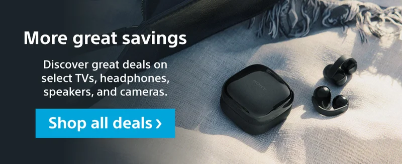 More great savings | Discover great deals on select TVs, headphones, speakers, and cameras. Shop all deals