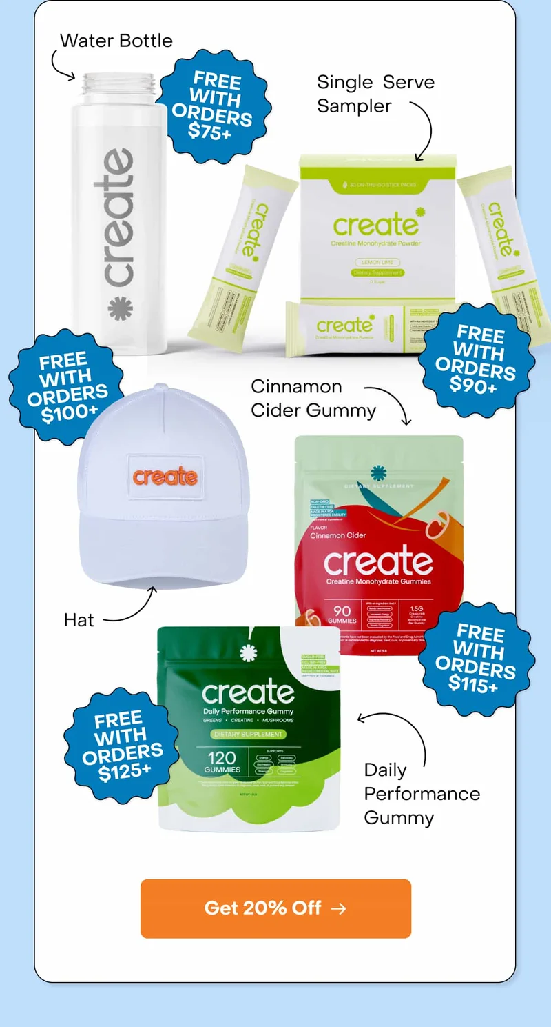 GET 20% OFF