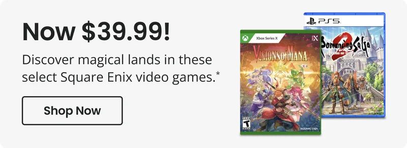 Now $39.99! Discover magical lands in these select Square Enix video games | Shop Now