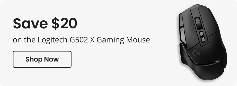 Save $20 on the Logitech G502 X Gaming Mouse | Shop Now