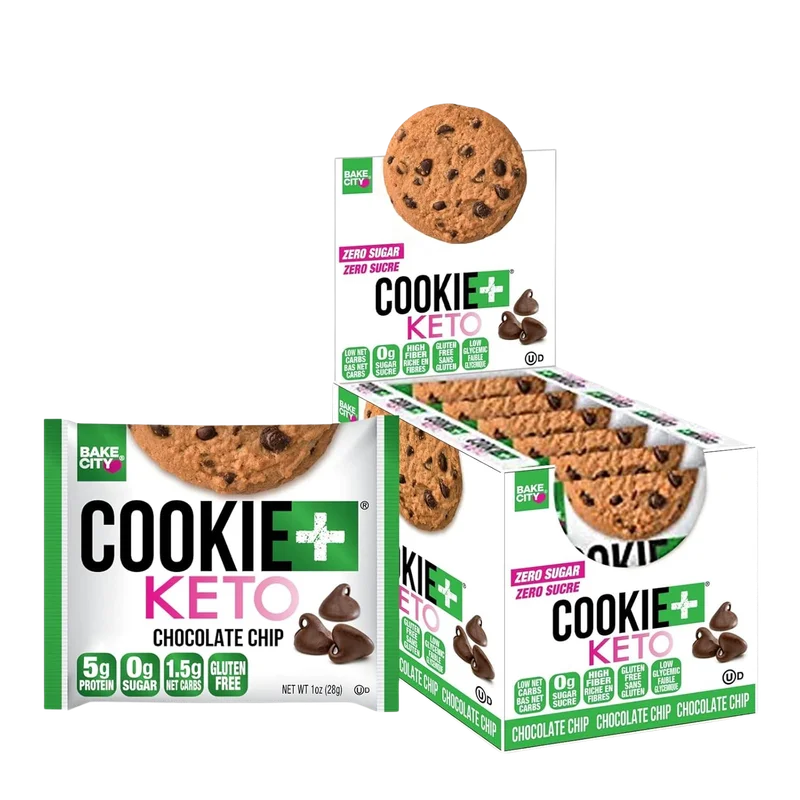 Image of Bake City Chocolate Chip Keto Plus Cookie (12 CT)