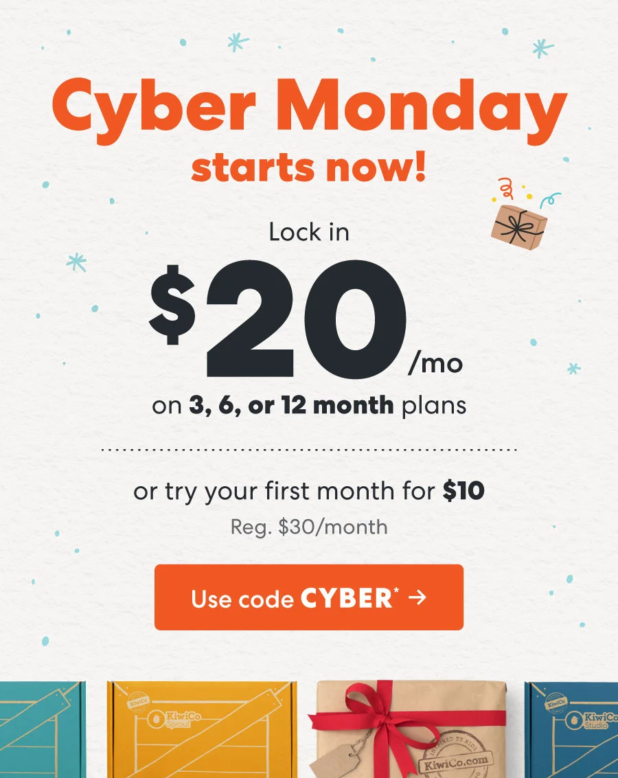 Cyber Monday starts NOW!