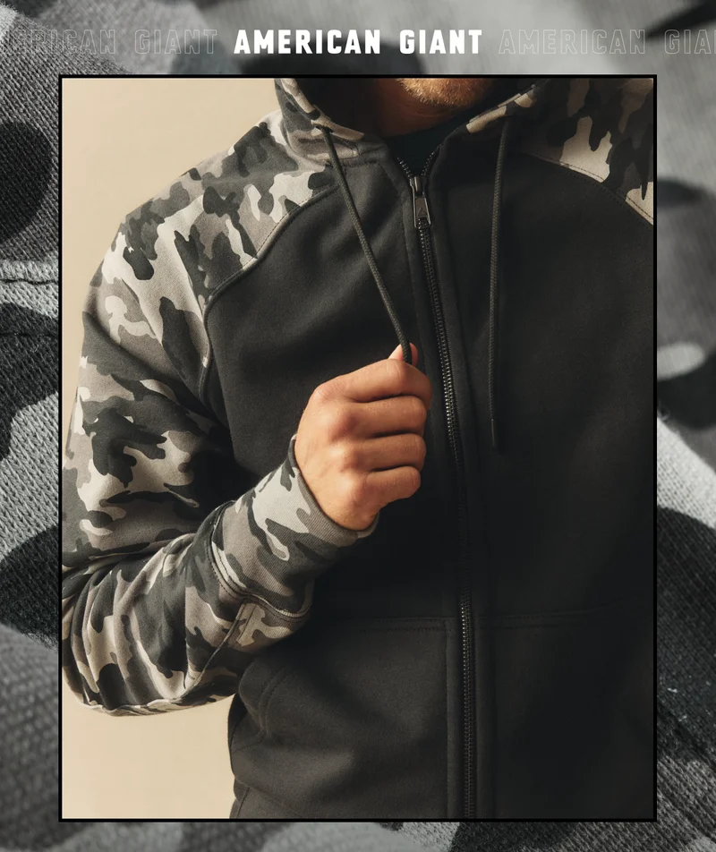 Black Camo Raglan CFZ