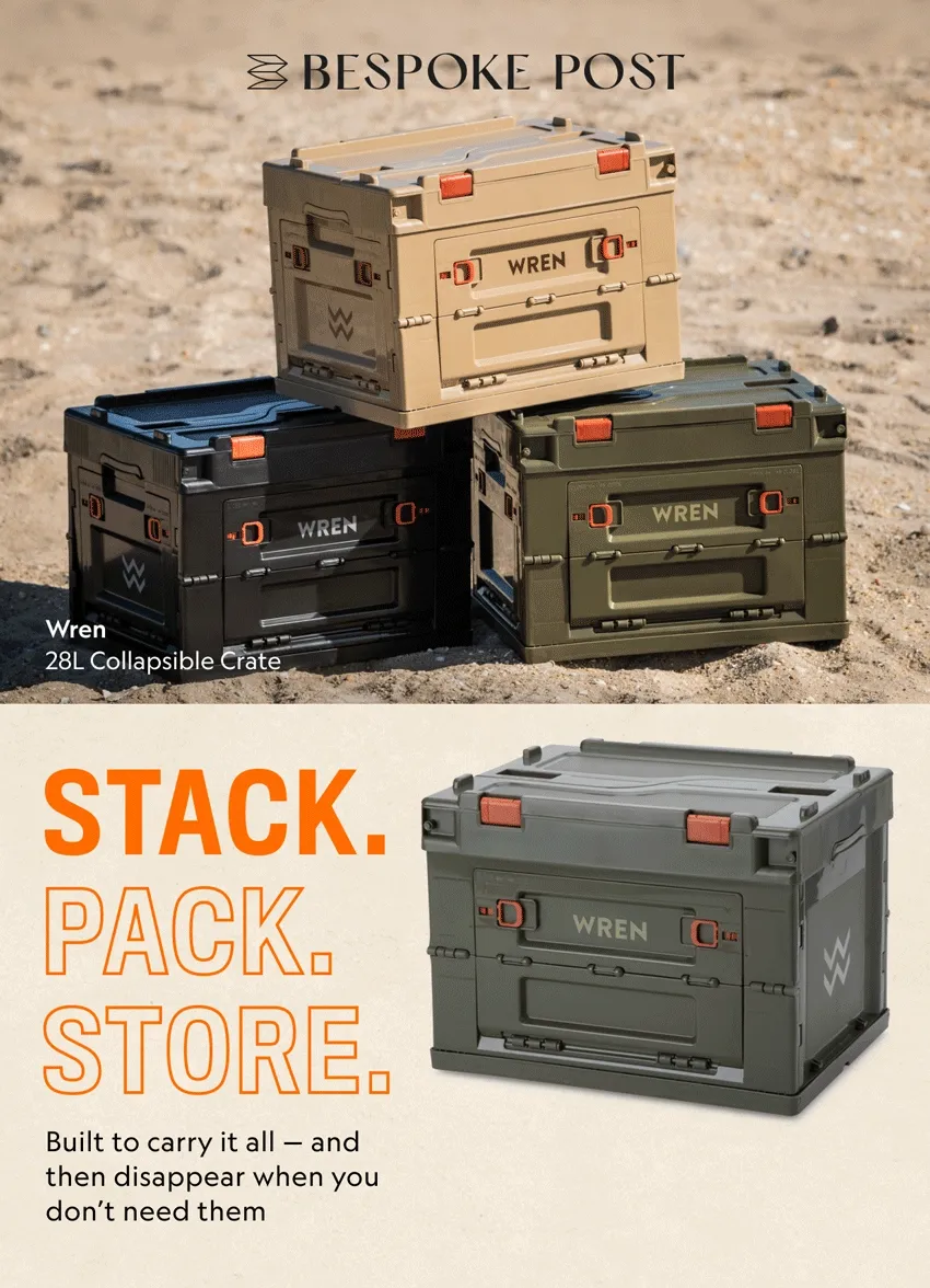 28L Collapsible Crate