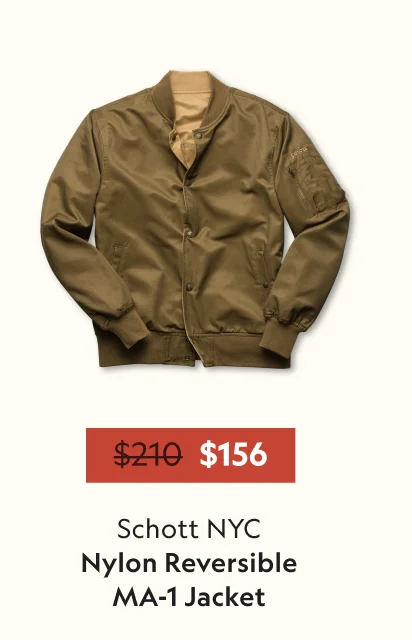Nylon Reversible MA-1 Jacket