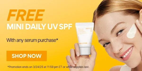 FREE MINI DAILY UV W/ SERUM PURCHASE