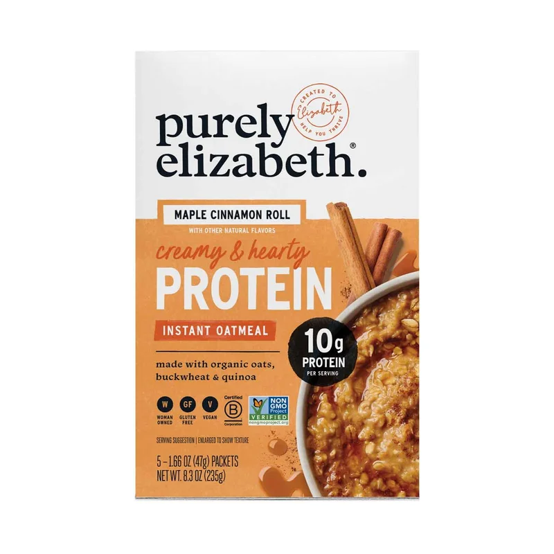 Protein Instant Oatmeal, Cinnamon Roll, 8.3 Oz