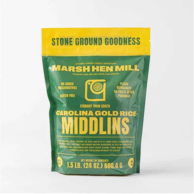 Carolina Gold Rice Middlins, Broken Brown Rice, 24 Oz
