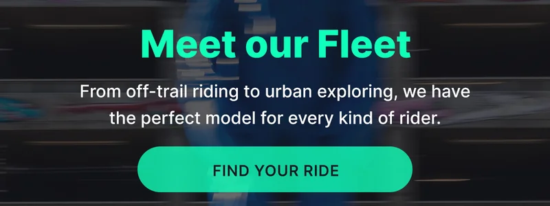 Meet our Fleet [find your ride]