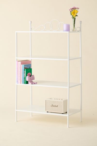 Celeste 4-Tier Iron Storage Shelf