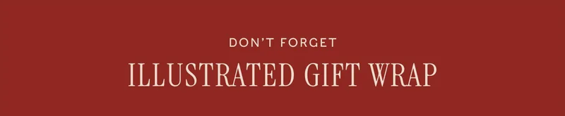 Don’t Forget Illustrated Gift Wrap