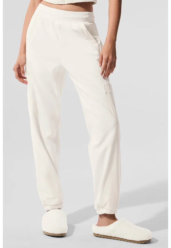Polar Fleece Wintry Mix Pant - Ivory - Ivory / M