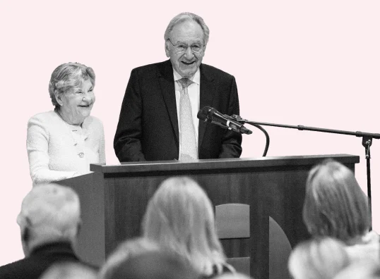 Ruth Harkin and Tom Harkin