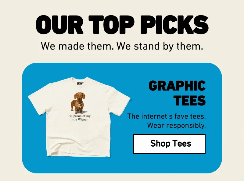 Shop Graphic Tees