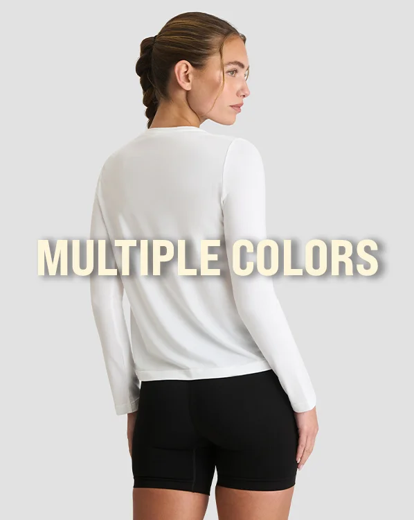 Define Loose Long Sleeve White Snow