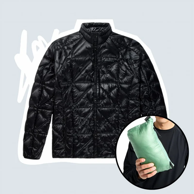 Men's Burton [ak]® Baker Ultralight Down Jacket in Black