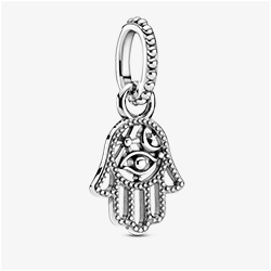 Protective Hamsa Hand Dangle Charm