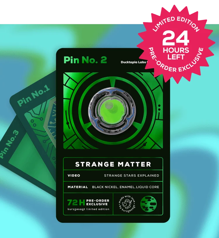 Limited Edition Pin - 24 Hours Left