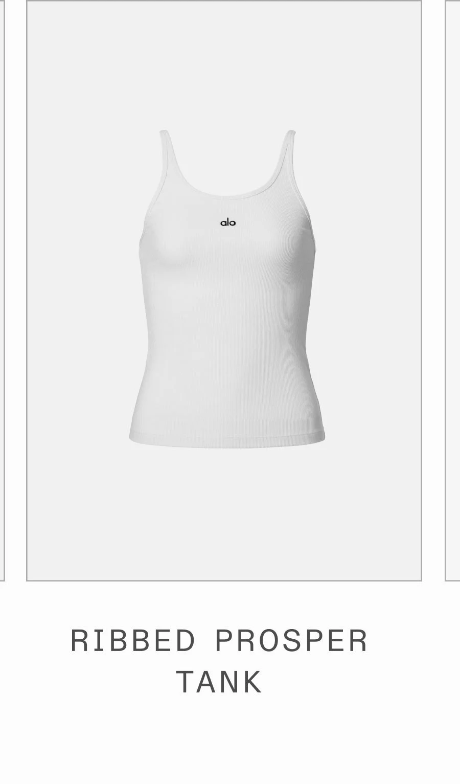 RIBBED PROSPER TANK