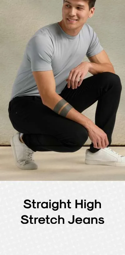 Straight Comfort Stretch Jeans