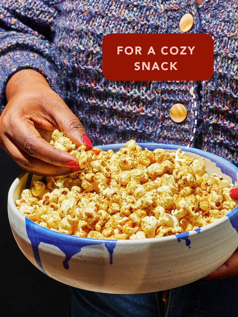 For a cozy snack
