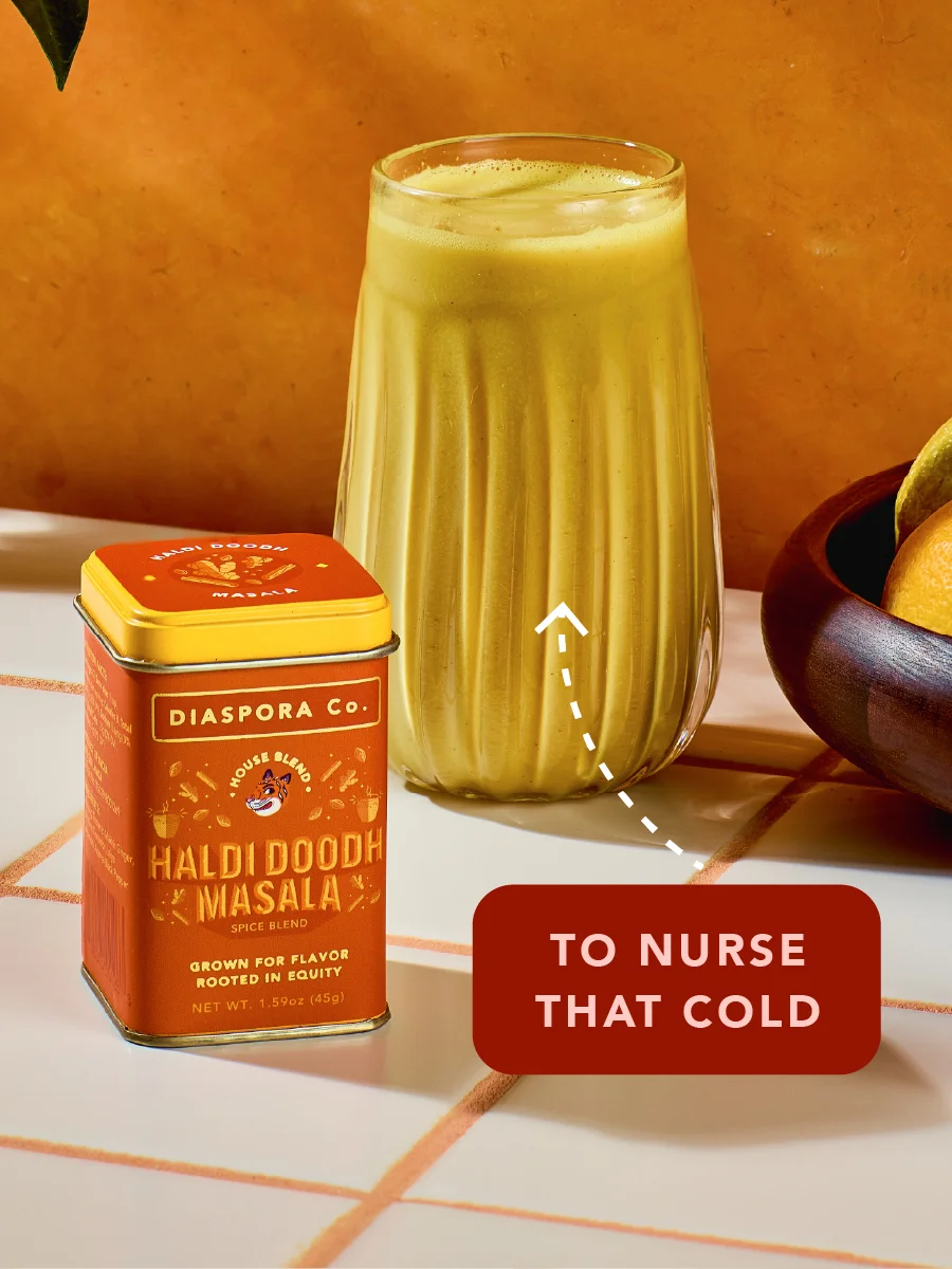 To nurse that cold