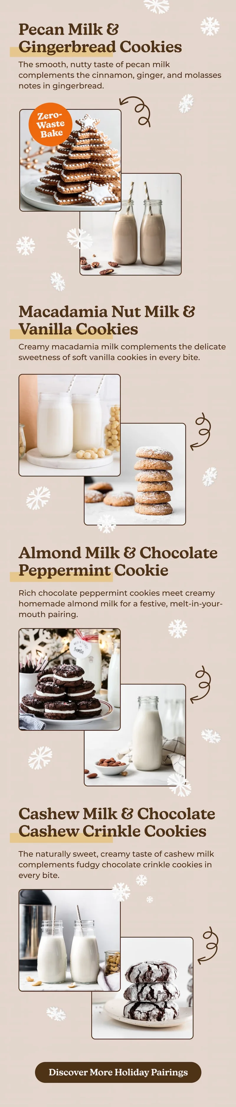 Check out our our favorite Milk and Cookie Pairings