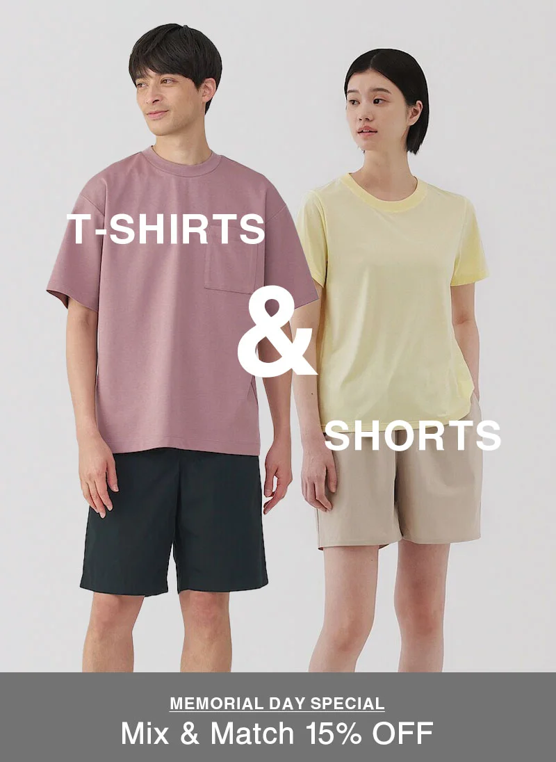 Shop 15% Off T-Shirts and Shorts Ending Soon!