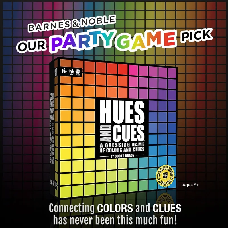 BARNES & NOBLE Our PARTY GAME Pick: Connecting COLORS and CLUES has never been this much fun!