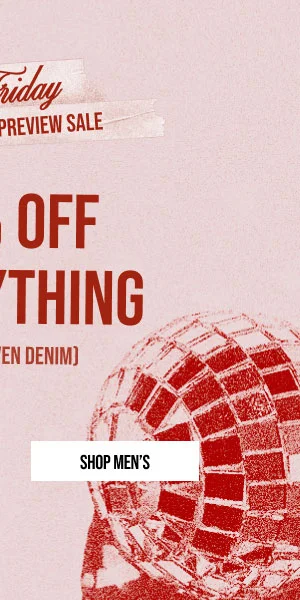 40% off everything Shop Men's