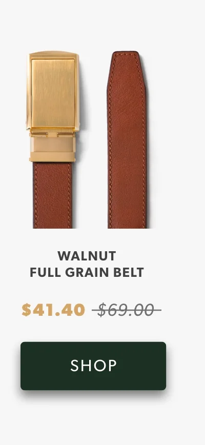 Walnut Brown Belt