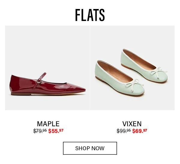 Flats - Maple & Vixen