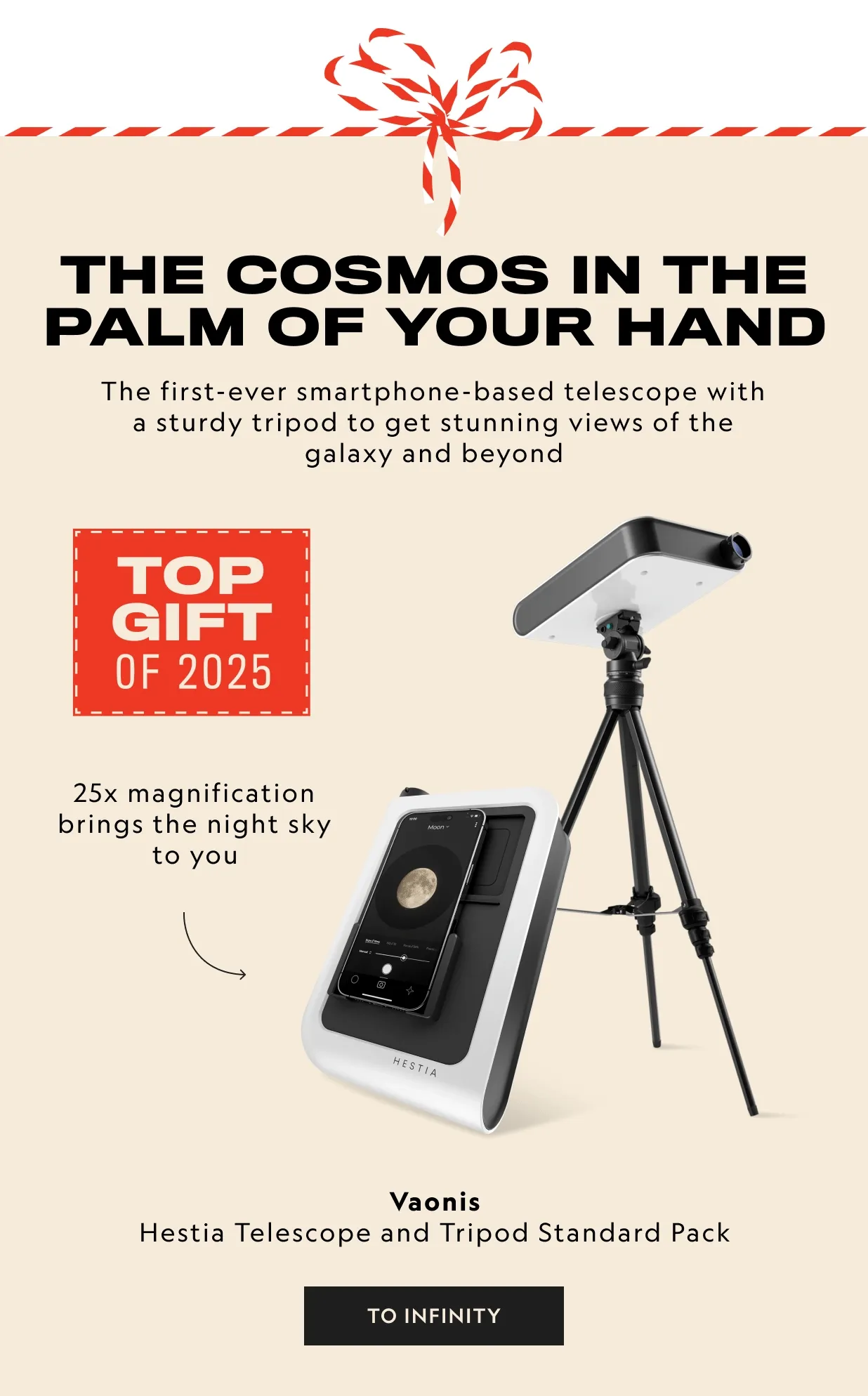 Hestia Telescope and Tripod Standard Pack
