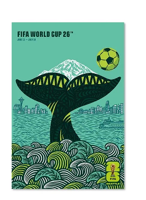 FIFA World Cup 2026 - Seattle Poster