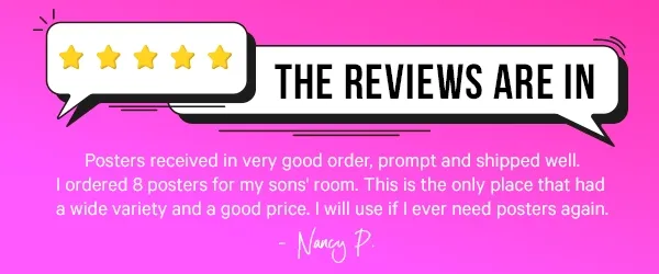 The Reviews are In - see what Allposters customers have to say about their experience