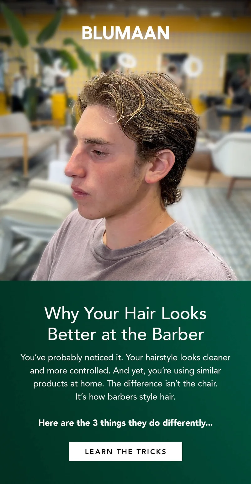 Why Your Hair Looks Better at the Barber