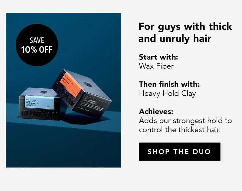 3. They Cocktail the Right Products: Thick Hair Control System