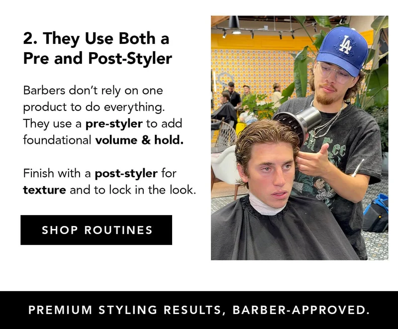2. They Use Both a Pre and Post Styler