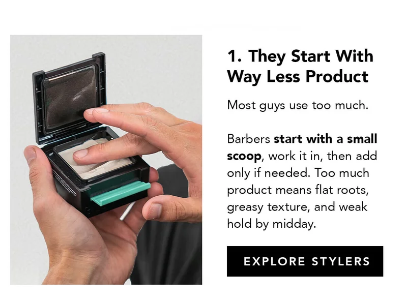 1. They Start With Way Less Product